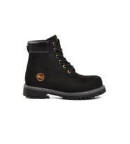 Bulldozer Siyah Nubuk Su İtici Hakiki Deri Unisex Bot 240602 G (DUMAN-SIYAH)