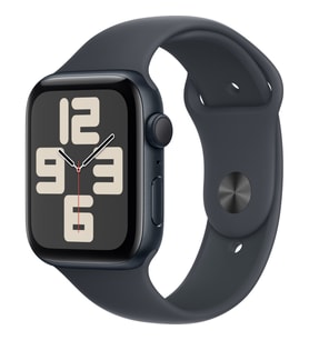 Apple Watch Se Gps 44MM Midnight Aluminium Case With Midnight Sport Band - M/l