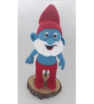 Şirin Baba Amigurumi Organik Oyuncak