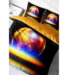 Color World 3d Çift Kişilik Nevresim Takımı