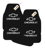 Chevrolet Logolu Araç Halı Paspas Takımı 5 Parça – Kaymaz Tabanlı, Kolay Temizlenir (Siyah)