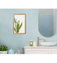 BK Home Banyo Dekoratif Retro Ahşap Tablo-9