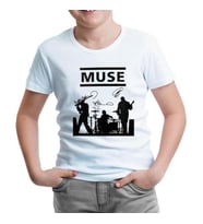 Muse - Band Beyaz Çocuk Tshirt