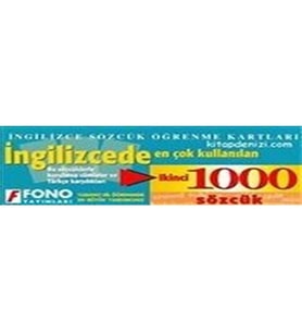 İngi̇li̇zcede En Çok Kull. İki̇nci̇ 1000 Sözcük (Krem)