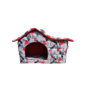 Kedi Köpek Çatılı Ev Paraşüt Kumaş