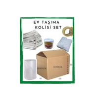 Ev Taşıma Kolisi  Taşınma Kolisi Set Paketleme seti 40x58x40 Koli Seti