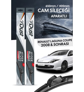 Renault Laguna coupe 2008-Sonrası Uyumlu Silecek Takımı 650MM/400MM S9