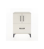 Arges Komodin 2 Raflı Tek Çekmeceli 2 Kapaklı 60x30x80 Aytaşı-Aytaşı