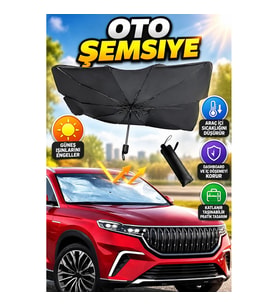 Hyundai i30, Ford Fiesta, Seat Ibiza, Renault Clio ve Dacia Duster Uyumlu Şemsiye Tipi Oto Ön Cam Gü