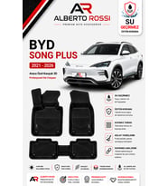BYD SONG PLUS 2021 - 2026 Araca Özel Kauçuk 3D Profesyonel Oto Paspası