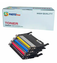 Photo Print® Hp  Color Laser Yazıcı 150NW Hp 117A 4 Renk Ithal Toner Seti 1.000 Sayfa Chipsiz (Çok Renkli)