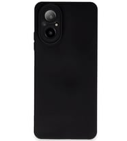 Realme 12 Lite Kılıf Nano içi Kadife Silikon - Siyah