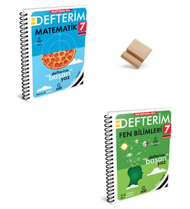 Arı 7. Sınıf 2027 Maarif Matematik ve Fen Bilimleri Defterim + Telefon Standı