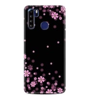 Reeder P13 Blue Max Kılıf Desenli Silikon Black flowers