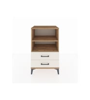 Hyperion Komodin 2 Raflı 2 Çekmeceli 60x44x96 Çam-Aytaşı