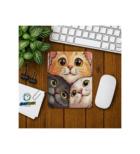 Kediler Baskılı Oyuncu Mousepad 0115
