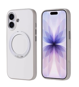 Apple iPhone 17 Kılıf M-Safe Şarj Özellikli Standlı Zore Proton Silikon Kapak