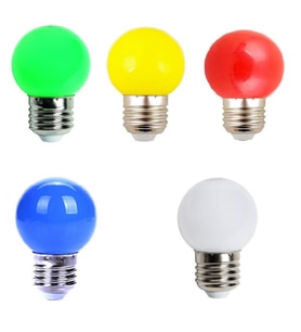 K2 Knl380 Ledli Gece Lambası 1w Yeşil Kırmızı Mavi Sarı KNL3801WLDGYSL