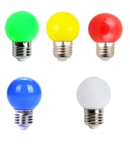 K2 Knl380 Ledli Gece Lambası 1w Yeşil Kırmızı Mavi Sarı KNL3801WLDGYSL