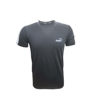 Puma P02471 Erkek Mench Hava Alan Reklam Kısa Kol T-shirt - Puma - Siyah - ST01793-Siyah-XXL