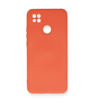 Xiaomi Redmi 9c Kılıf Nano İçi Kadife Silikon - Turuncu