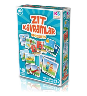 Ks Games 48 Parça Zıt Kavramlar Lisanslı Ürün