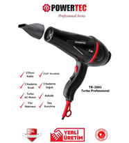 Powertec TR-2001 Profesyonel Saç Kurutma & Fön Makinesi 2500W