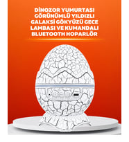 Dinozor Yumurtası Tasarımlı Projektörlü Gece Lambası