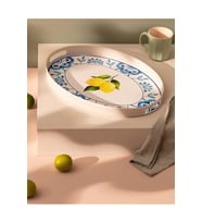 Lemoncha Oval Tepsi