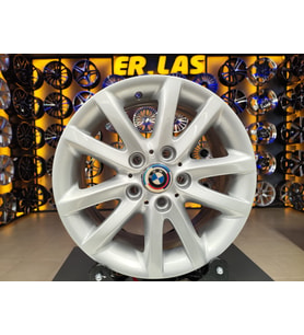 4 Adet BMW ORIJINAL 7*16 5*120 ET47 72.6 SILVER JANT REVİZE EDİLMİŞ (Takım)