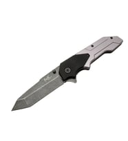 Fox A9 Gri Tanto Kamp Çakı 21cm- Yarı Otomatik, Kemerlikli