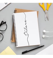 İsim Baskılı Defter Kişiye Özel