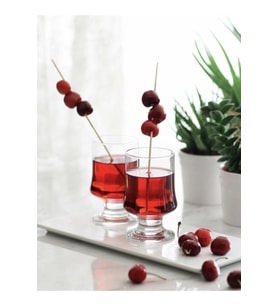 Aria 3 Lü Magnolia Bardak (Şeffaf)