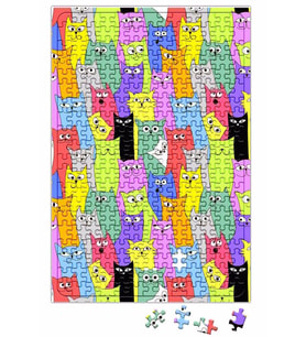 Sevimli Kediler Cats Puzzle 240 Parça Yapboz