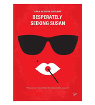 No336- Desperately Seeking Susan Tablo Ahşap Poster Dekoratif