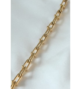 316L Çelik Gold Renk Tifany Model Kadın Bileklik 5886 - OVRLAU3889-5442