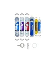 PWS Kapalı Kasa Su Arıtma Cihazlarına uygun STD 6li Reverse Osmosis mebran Mineral+tatlandırıcı set