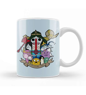 Adventure Time 01 Kupa Bardak Porselen