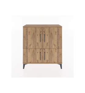 Arges Şifonyer 3 Raflı 4 Kapaklı 88x30x96 Çam-Çam