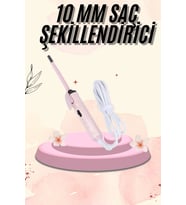 İnce Bukle 10Mm Kıvırcık Saç Maşası Profesyonel Saç Şekillendirici