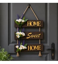 Home, Sweet, Home Kapı ve Duvar Süsü CEVİZ