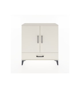 Arges Şifonyer 3 Raflı Tek Çekmeceli 2 Kapaklı 88x30x96 Aytaşı-Aytaşı