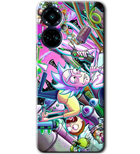 Tecno Camon 19 Pro Kılıf HD Desen Baskılı Kılıf - Graffiti Çizgi Film