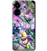 Tecno Camon 19 Pro Kılıf HD Desen Baskılı Kılıf - Graffiti Çizgi Film