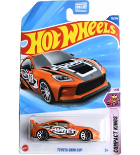 Hot Wheels Toyota Gr86 Kupası, Kompakt Krallar 1/10 [Turuncu] 79/250