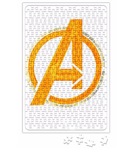 A De Avengers Vingadores Puzzle 240 Parça Yapboz