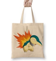 Pokemon Cyndaquil Bez Çanta Uzun Saplı