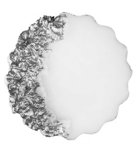 20 Adet EPOKSİ YUVARLAK 7 CM TAŞLI GÜMÜŞ PK:1-