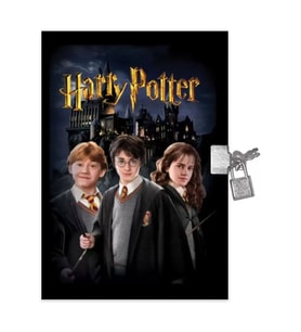 HARRY POTTER KİLİTLİ HATIRA DEFTERİ 80YP.