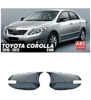 Toyota Corolla E140 FL Sinyalli Batman Yarasa Ayna Kapağı Piona Black ABS 2010 2011 2012
